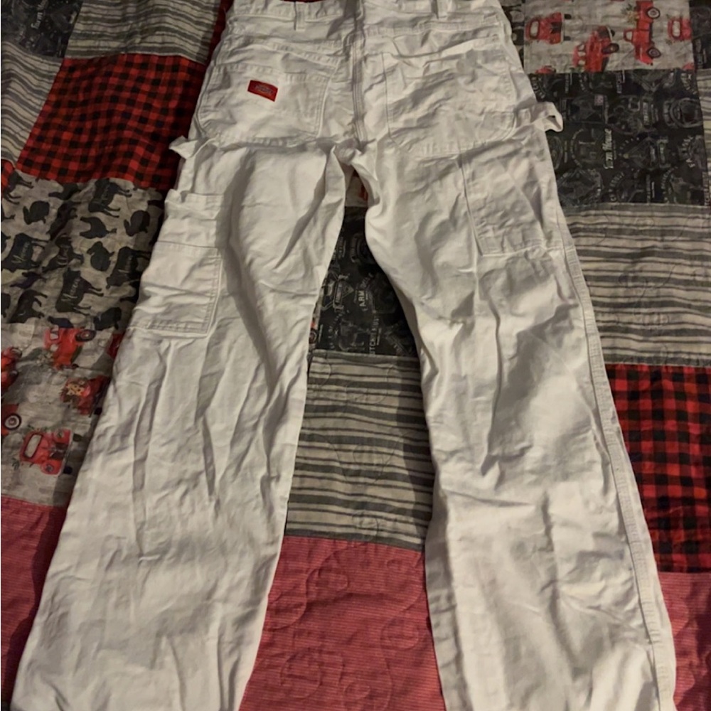 White Dickies Painter Pants